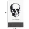 image:imageCR Gibson Guest Dinner 3Ply Napkins Boo Halloween  Scallop Edge Holographic Foil Accents 16Count 425 x 8Apothecary