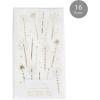 image:imageCR Gibson Guest Dinner 3Ply Napkins Boo Halloween  Scallop Edge Holographic Foil Accents 16Count 425 x 8Yay