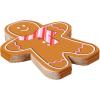 image:imageCR Gibson Lunch Napkin Apothecary Halloween Poison Bottle  Die Cut Black Foil Accents 20Count 65Gingerbread Man