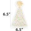 image:imageCR Gibson Lunch Napkin Apothecary Halloween Poison Bottle  Die Cut Black Foil Accents 20Count 65Party Hat