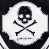 image:imageCR Gibson Lunch Napkin Apothecary Halloween Poison Bottle  Die Cut Black Foil Accents 20Count 65Poison Bottle