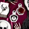 image:imageCR Gibson Lunch Napkin Apothecary Halloween Poison Bottle  Die Cut Black Foil Accents 20Count 65Poison Bottle