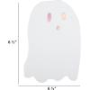 image:imageCR Gibson Lunch Napkin Boo Halloween Candy Corn  DieCut Ghost Shape Holographic Foil Accents 20Count 65