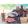image:imageXampO Paper Goods TW721994 Disposable Dessert and Lunch Napkins for Parties 20pc 5 x 5 Blue and White American Stars5 x 5 Pack of 12