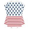 image:imageCR Gibson TW821994 Disposable Dinner Napkins and Guest Towels 425 x 8 Red White and Blue American Flag 16pcs4375 W x 775 L Pack of 12