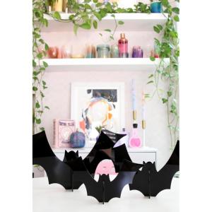 image:imageC R Gibson ADB25546 Kailo Chic Acrylic Bat Halloween Decorations Sizes Vary Black 3 PiecesBat