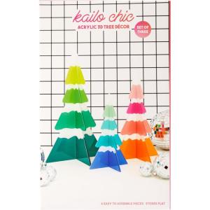 image:imageC R Gibson ADB25546 Kailo Chic Acrylic Bat Halloween Decorations Sizes Vary Black 3 PiecesChristmas Tree