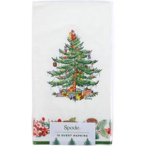 image:imageCR Gibson Guest Dinner 3Ply Napkins Boo Halloween  Scallop Edge Holographic Foil Accents 16Count 425 x 8Pinecone