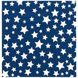 image:imageXampO Paper Goods TW721994 Disposable Dessert and Lunch Napkins for Parties 20pc 5 x 5 Blue and White American Stars5 x 5 Pack of 12