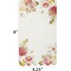 image:imageCR Gibson Floral Heart Guest 3Ply Napkins 16Count 425 x 8