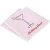 image:imageCR Gibson TW423698 Holiday Cheer Disposable Paper Cocktail Napkins for Christmas Parties Pink and Red 5 x 5 20pcs5 x 5 Pack of 12