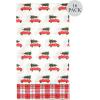 image:imageCR Gibson TW822628 Red Car Disposable Paper Guest Towels and Dinner Napkins for Christmas Parties Red and White 16pcs
