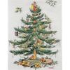image:imageCR Gibson TW822642 Christmas Tree and Candy Cane Disposable Paper Guest Towels and Dinner Napkins for Christmas Parties Red and White 20pcs