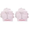 image:imageCR Gibson TW423698 Holiday Cheer Disposable Paper Cocktail Napkins for Christmas Parties Pink and Red 5 x 5 20pcs5 x 5 Pack of 2