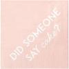 image:imageXampO Paper Goods Pink and White Someone Say Cake Beverage and Cocktail Napkins 40pc 5 W x 5 L