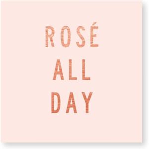 image:imageXampO Paper Goods Pink Ros All Day Beverage and Cocktail Napkins 20pc 5 W x 5 LRose All Day