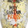 image:imageCR Gibson Plastic Double Wall Insulated Tumbler with Straw and Lid Orange Black and Gold Holds up to 12 Fluid Ounces May Contain BoosMay Contain Boos