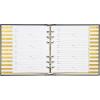 image:imageCR Gibson Black Little Black Book Refillable 6Ring Address Book 440 Entries 65 W x 725 L
