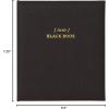 image:imageCR Gibson Black Little Black Book Refillable 6Ring Address Book 440 Entries 65 W x 725 L