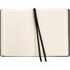 image:imageCR Gibson Black Professional Leather Journal Notebook 6 W x 85 L 240 PagesPack of 1