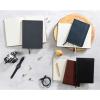image:imageCR Gibson Black Professional Leather Journal Notebook 6 W x 85 L 240 PagesPack of 12