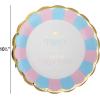 image:imageCR Gibson Gender Reveal Lunch Napkins  Die Cut Assorted Designs Perfect for Gender Reveal CelebrationsDinner Plates