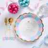image:imageCR Gibson Gender Reveal Lunch Napkins  Die Cut Assorted Designs Perfect for Gender Reveal CelebrationsDinner Plates