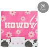 image:imageCR Gibson Lunch Napkin Love  DieCut Gold Foil Accents  3Ply 20 Count TW725537Howdy