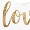 image:imageCR Gibson Lunch Napkin Love  DieCut Gold Foil Accents  3Ply 20 Count TW725537Love