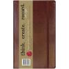 image:imageCR Gibson MJ54792 Brown Bonded Leather Notebook with 240 Ruled Pages 5 W x 825 HPack of 12