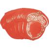 image:imageCR Gibson TW424063 Hello Fall Pumpkin Disposable Paper Cocktail Napkins for Thanksgiving and Halloween Orange 20pcs 5 x 5Fall Harvest