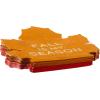 image:imageCR Gibson TW424063 Hello Fall Pumpkin Disposable Paper Cocktail Napkins for Thanksgiving and Halloween Orange 20pcs 5 x 5Fall Harvest