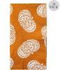 image:imageCR Gibson TW424063 Hello Fall Pumpkin Disposable Paper Cocktail Napkins for Thanksgiving and Halloween Orange 20pcs 5 x 5Rustic Pumpkin