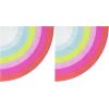 image:imageCR Gibson TW424076 Rainbow Disposable Paper Cocktail Napkins for Birthday Parties and other Celebrations Multicolor 20pcs 5 x 5Rainbow Napkin