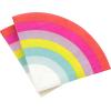 image:imageCR Gibson TW424076 Rainbow Disposable Paper Cocktail Napkins for Birthday Parties and other Celebrations Multicolor 20pcs 5 x 5Rainbow Napkin