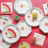 image:imageCR Gibson TW424076 Rainbow Disposable Paper Cocktail Napkins for Birthday Parties and other Celebrations Multicolor 20pcs 5 x 5Rainbow Napkin