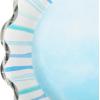 image:imageCR Gibson TW425762 Watercolor Coastal Scallop Edged Disposable Paper Cocktail Napkins 5 x 5 Multicolor 20 PiecesCoastal