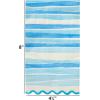 image:imageCR Gibson TW425762 Watercolor Coastal Scallop Edged Disposable Paper Cocktail Napkins 5 x 5 Multicolor 20 PiecesDinner Napkins
