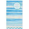 image:imageCR Gibson TW425762 Watercolor Coastal Scallop Edged Disposable Paper Cocktail Napkins 5 x 5 Multicolor 20 PiecesDinner Napkins