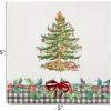 image:imageCR Gibson TW425775 Spode Nutcracker Disposable Paper Cocktail Napkins 5 x 5 Multicolor 20 Pieces
