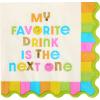 image:imageCR Gibson TW425851 Drinking Wine Feeling Fine Disposable Paper Cocktail Napkins 5 x 5 Multicolor 20 PiecesFavorite