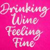 image:imageCR Gibson TW425851 Drinking Wine Feeling Fine Disposable Paper Cocktail Napkins 5 x 5 Multicolor 20 PiecesFeeling Fine