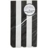 image:imageCR Gibson TW725843 Black and White Pinwheel Scallop Edge Disposable Paper Lunch Napkins 6 x 6 Multicolor 20 PiecesDinner Napkins