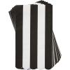 image:imageCR Gibson TW725843 Black and White Pinwheel Scallop Edge Disposable Paper Lunch Napkins 6 x 6 Multicolor 20 PiecesDinner Napkins