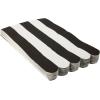 image:imageCR Gibson TW725843 Black and White Pinwheel Scallop Edge Disposable Paper Lunch Napkins 6 x 6 Multicolor 20 PiecesDinner Napkins
