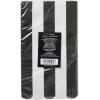 image:imageCR Gibson TW725843 Black and White Pinwheel Scallop Edge Disposable Paper Lunch Napkins 6 x 6 Multicolor 20 PiecesDinner Napkins