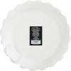 image:imageCR Gibson TW725843 Black and White Pinwheel Scallop Edge Disposable Paper Lunch Napkins 6 x 6 Multicolor 20 PiecesDinner Plates