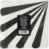 image:imageCR Gibson TW725843 Black and White Pinwheel Scallop Edge Disposable Paper Lunch Napkins 6 x 6 Multicolor 20 PiecesLunch Napkins