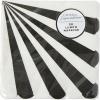image:imageCR Gibson TW725843 Black and White Pinwheel Scallop Edge Disposable Paper Lunch Napkins 6 x 6 Multicolor 20 PiecesLunch Napkins