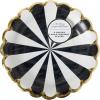 image:imageCR Gibson TW725843 Black and White Pinwheel Scallop Edge Disposable Paper Lunch Napkins 6 x 6 Multicolor 20 PiecesLunch Plates